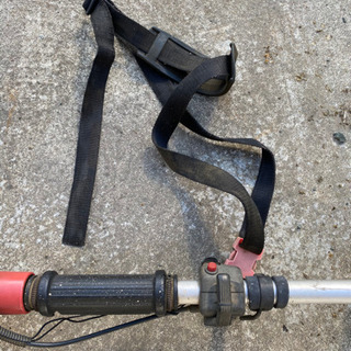 エンジン始動OK  草刈り機　ゼノア製(コマツ)　新品刃3枚付き(ゼノア純正)の画像