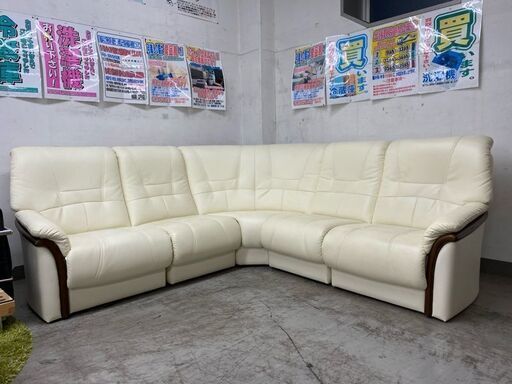 【愛品館 江戸川店】IDC大塚　ソファ　コーナーソファ　ID:156-008733-007　配送可 　代引き配送可（代引きの場合は現金のみのお取り扱になります