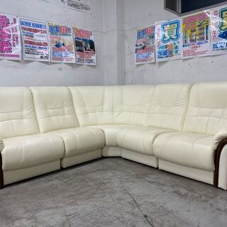 【愛品館 江戸川店】IDC大塚　ソファ　コーナーソファ　ID:156-008733-007　配送可 　代引き配送可（代引きの場合は現金のみのお取り扱になりますの画像