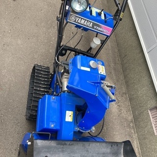 除雪機　ヤマハ　YT660EDJ ブレード後付けの画像