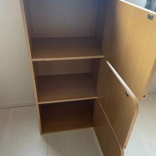 （取り引き中）扉付カラーボックス