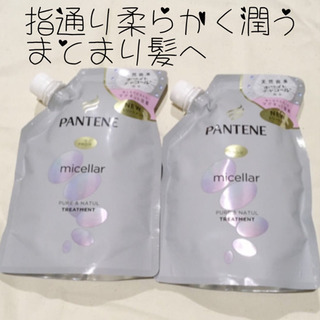 P&G パンテーン ミセラーピュア&ナチュルTR替350g 2セット