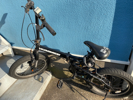 HUMMER(ハマー) FDB206FAT-BIKE 20インチ 極太3.0タイヤ 折りたたみ式 シマノ製6段変速