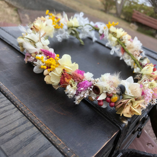 受注制作花かんむり265