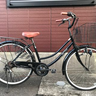 26インチ　自転車　ママチャリ　難あり