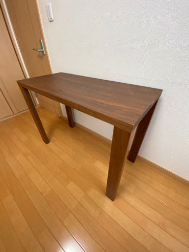 期間限定値下　PC/学習デスク　机　カリモク　ボナシェルタウォールナット