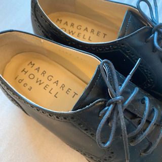 最終値下げ！！マーガレットハウエルアイデア 美品23.5レースアップの画像