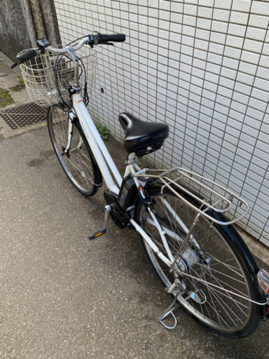 YAMAHA PAS CITYホワイト 内装8段変速　新基準　電動アシスト自転車