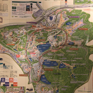 『愛・地球博』愛知万博の公式会場MAP、レストランMAPの画像
