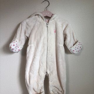 【ミキハウス/MIKI HOUSE】冬　あったか防寒カバーオール...