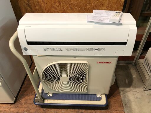 【動作保証60日間あり】TOSHIBA 2020年 6畳用 ルームエアコン RAS-F221P【管理KR166】
