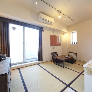 ！家具家電付きマンスリー。最新マンションでありながら、落ち着いたモダン和室にご滞在！◆曳舟駅徒歩8分　光熱費込＋無料Wifi◆コンビニ・スーパー徒歩2分！＜THE SORAPIA TOKYO 302号室＞  - 墨田区