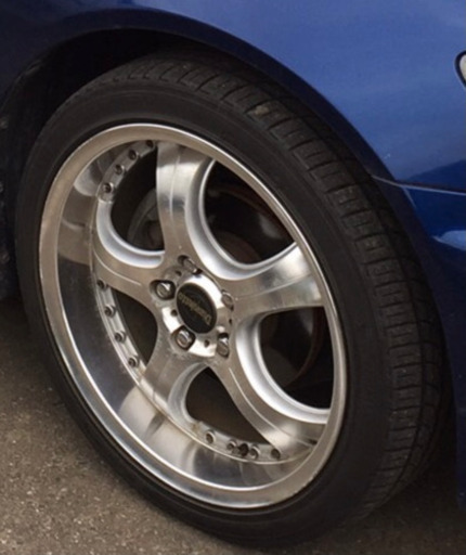 アルテッツァに付けていたタイヤ＆ホイール