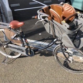 値下げ　子乗せ自転車　ふらっか〜ず　タイヤ難あり