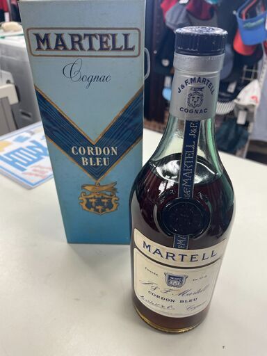 マーテル　コルドンブルー　ブランデー　1960‐1970　旧ラベル　箱付
