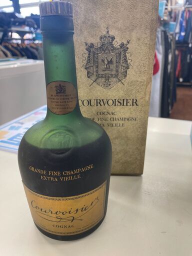COURVOISIER クルボアジュ コニャック COGNAC GRANDE FINE CHAMPAGNE 箱付