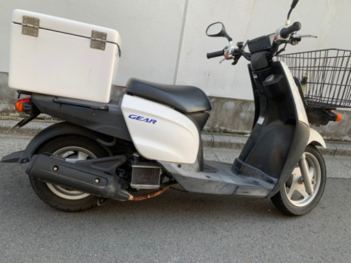 【ヤマハ-GEAR】大容量のボックス付き 50cc 原付 即日お渡し可【試乗可】