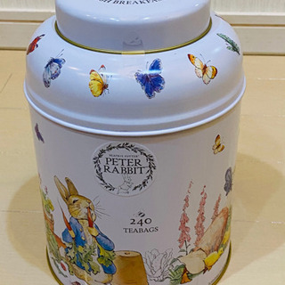 ピーターラビット缶　イングリッシュティー　240袋入
