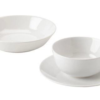 最終値下げです！【新品】IKEA／イケア／食器セット／FLITI...