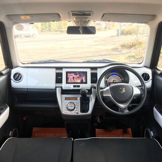 スズキ ハスラー660 G　HDDナビ ETC シート ヒーター TV 禁煙車 （ワインレッドブラック）の画像