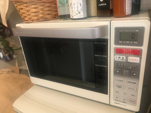 【引渡完了】SANYO センサーオーブンレンジ⠀EMO-FM23D