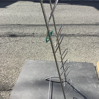 中古　スリッパラック　シルバーの画像