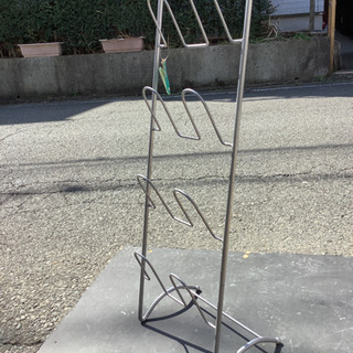 中古　スリッパラック　シルバーの画像