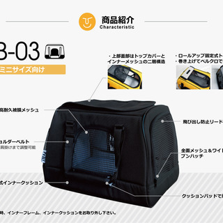 WILLAMAZING　台湾製　ミニサイズペット用 キャリーバッグ　PB-03　ブルーの画像