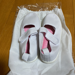 上履き　上靴　19.5cm 中敷ピンク