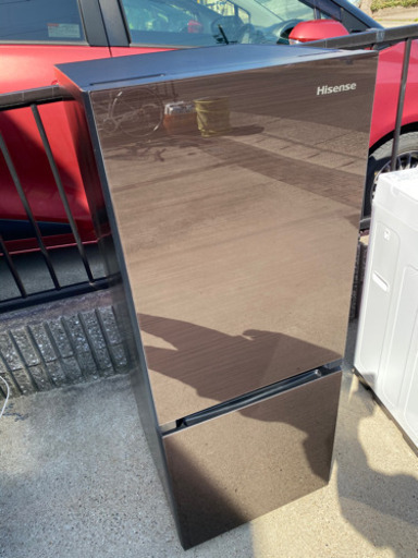 超お薦め品‼️美品‼️ハイセンス ガラスドア冷蔵庫154L 2019年