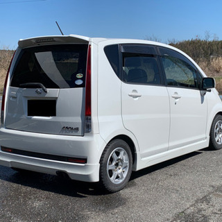 ムーヴカスタム🚘RSターボ◆ローダウン◆前後ハーフエアロ◆マフラー◆の画像
