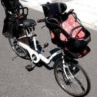 Panasonic電動自転車★26インチ３人乗り。前後タイヤ新品。
