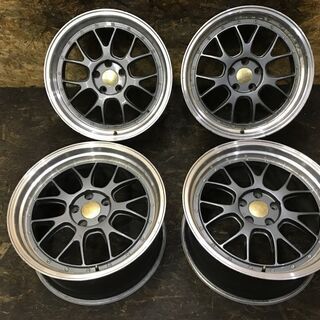 BBSタイプホイール BBS風 社外ホイール 19インチ 4本 8.5J/9.5J5HPCD114.3+40　(VHL163) クレジットカード QR決済可能