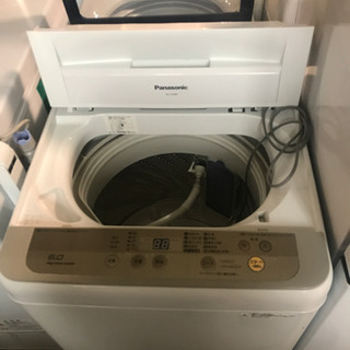 JH01719 Panasonic 洗濯機　NA-F60B9 2016年製　6Kg 春の新生活応援フェア