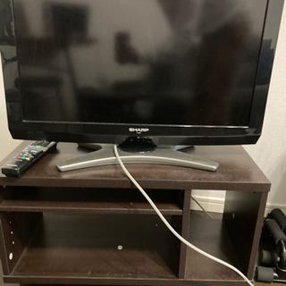 テレビTV SHARP AQUOS 26型 TV台付