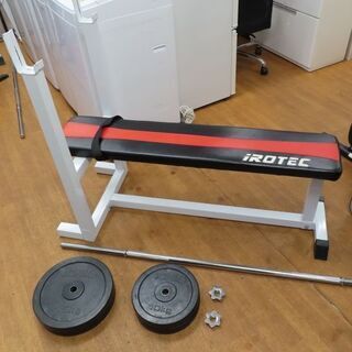 ♪IROTEC/IGNIO バーベルセット ベンチプレス 約60kg♪