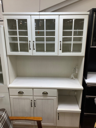 3枚扉レンジボード　ニトリ　ベージュ