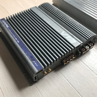 ウーファー、アンプ2個セット売りますの画像