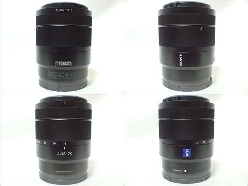 CA638 SONY Vario-Tessar T＊ E 16-70mm F4 ZA OSS SEL1670Z