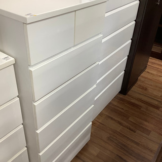 ハイチェスト 6段 ニトリ ホワイト