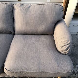 ★清掃済★ ダブルソファ IKEA ストックスンド / STOCKSUND 約150x90x75cmの画像
