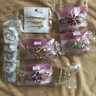 アクセサリー ピアス　 ネックレス　 タトゥーシールの画像