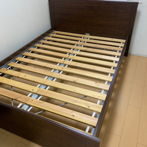 IKEA 格安　早い者勝ち　ダブルサイズ ベッド フレーム