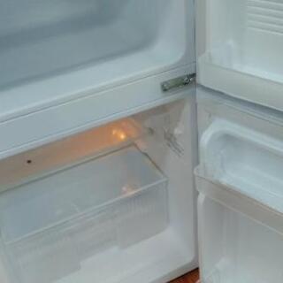 【ジモティー割】19年製/90L/2ドア式冷蔵庫/アイリスオオヤマの画像