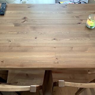 【廃棄前値下げ中！！】【受取日4月7日22時まで対応！】コンパクトで使いやすいニトリのダイニングテーブルセットの画像