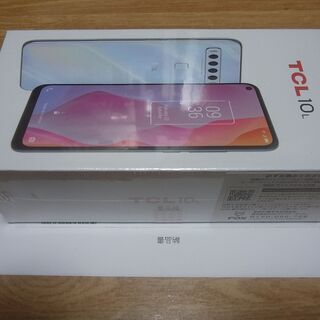 値下げ●TCL-10 Lite マリアナブルー メモリ/ストレージ：6GB/128GB　新品未開封●