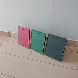 写真立て 3色セット 赤 青 緑 インテリア