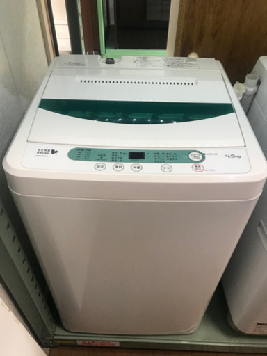【リサイクルショップ八光　田上店　安心の3か月保証　配達・設置OK】ヤマダ電機オリジナル　全自動電気洗濯機　(4.5kg) HerbRelax YWM-T45A1(W)