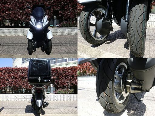 ★デリバリー仕様トリシティ125整備済《普通免許ワイドトレッド》タイヤ＆大型BOX新品★東京/大田区【下取OK】