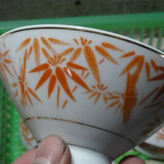 ★１　ご飯茶碗　昭和　レトロ　10個の画像